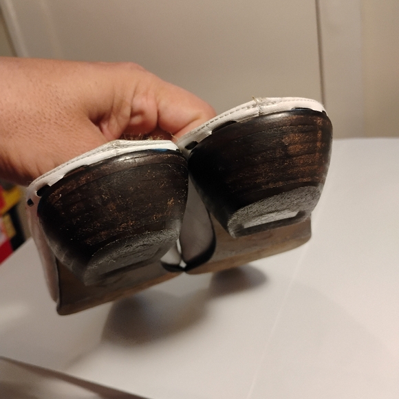 DONALD J PLINER Western Iguana Leather Mule Loafers Size 7M - Picture 6 of 15